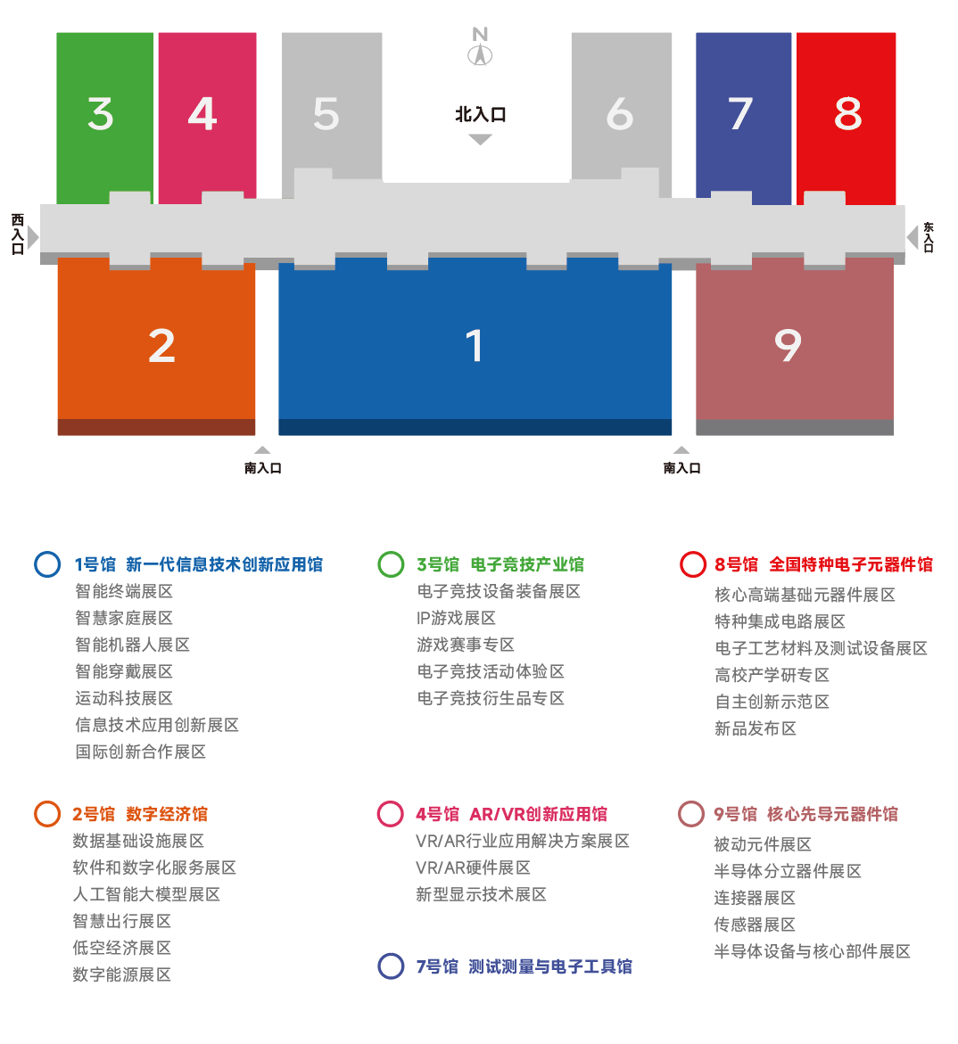 揭秘！2025深圳电子展,全新升级,超30+主题展区首次大公开！