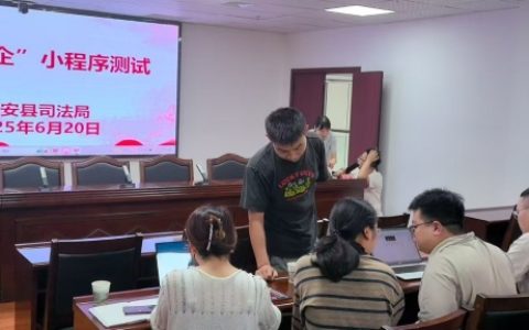 软盟助力“宜码护企”小程序开发，赋能远安司法局行政执法革新