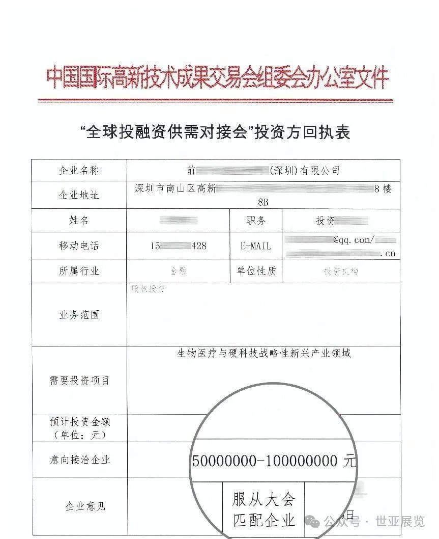 中国科技第一展引领全球科创风向标 三千余投资机构万亿巨资云集