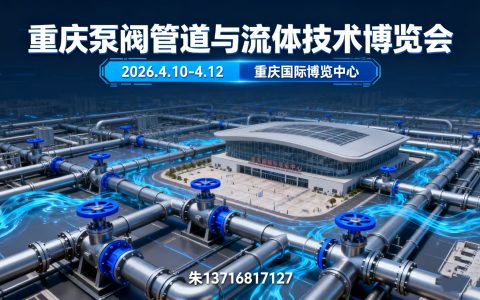 2026第四届中国西部·重庆泵阀管道与流体技术展览会