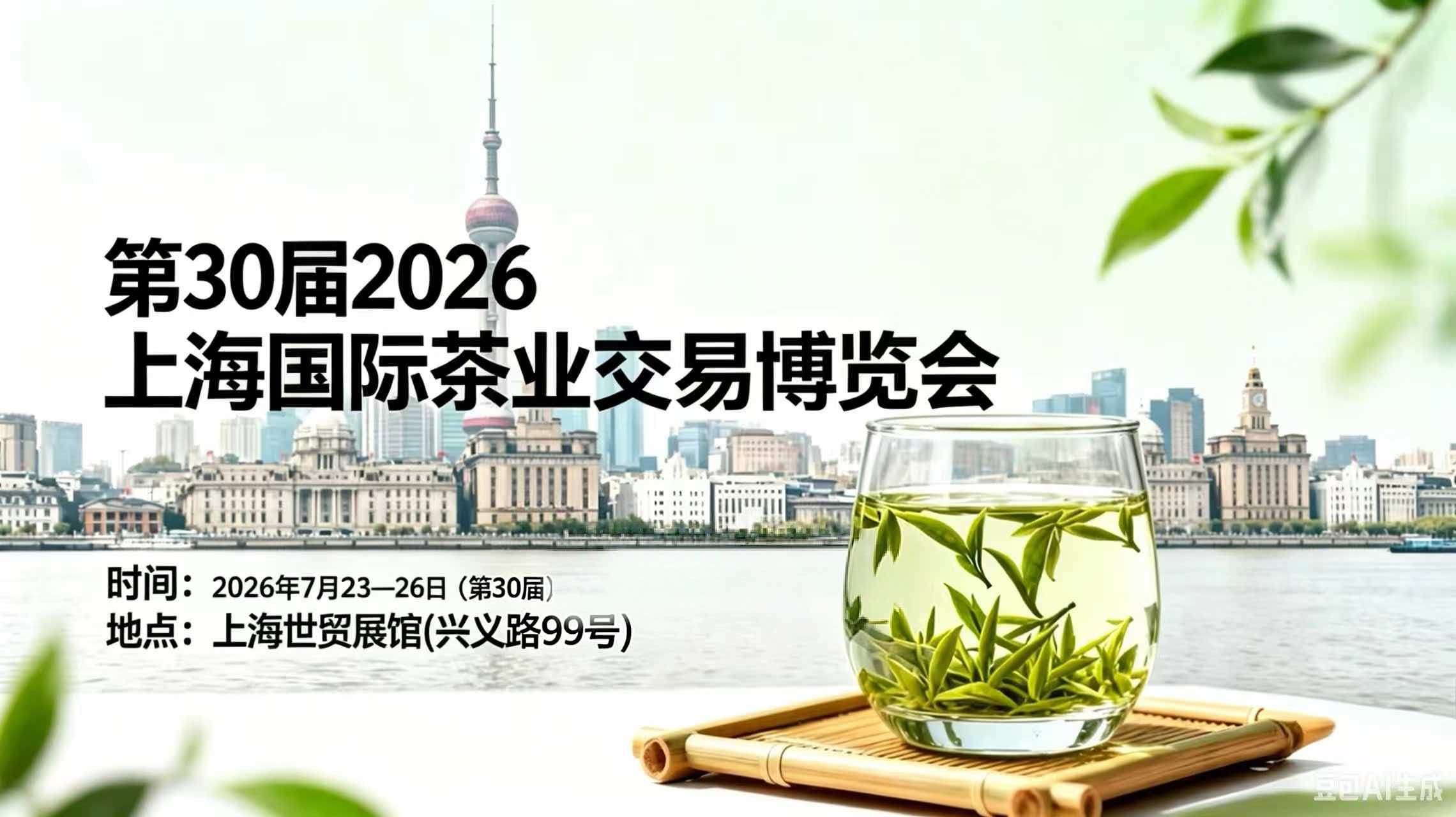 2026 第 30 届上海茶博会 7 月登陆上海，全产业链齐聚申城
