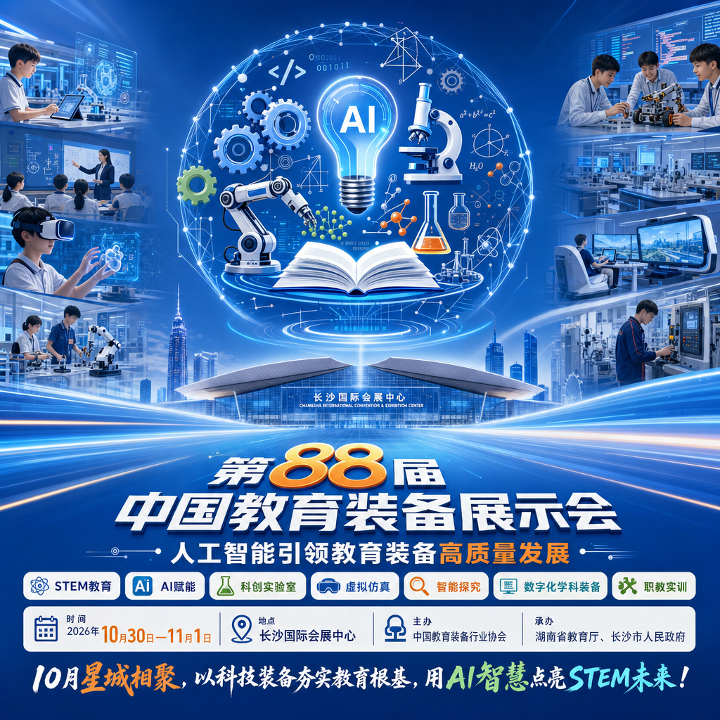 2026 第88届中国教育装备展示会（长沙）参会指南