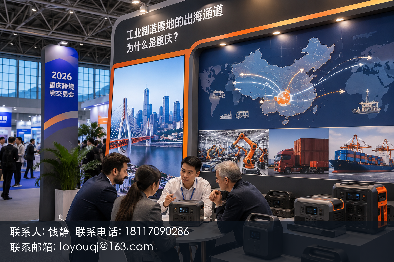 便携储能出海如何选准赛道？2026重庆跨交会户外装备展区为新能源企业搭建跨境桥梁
