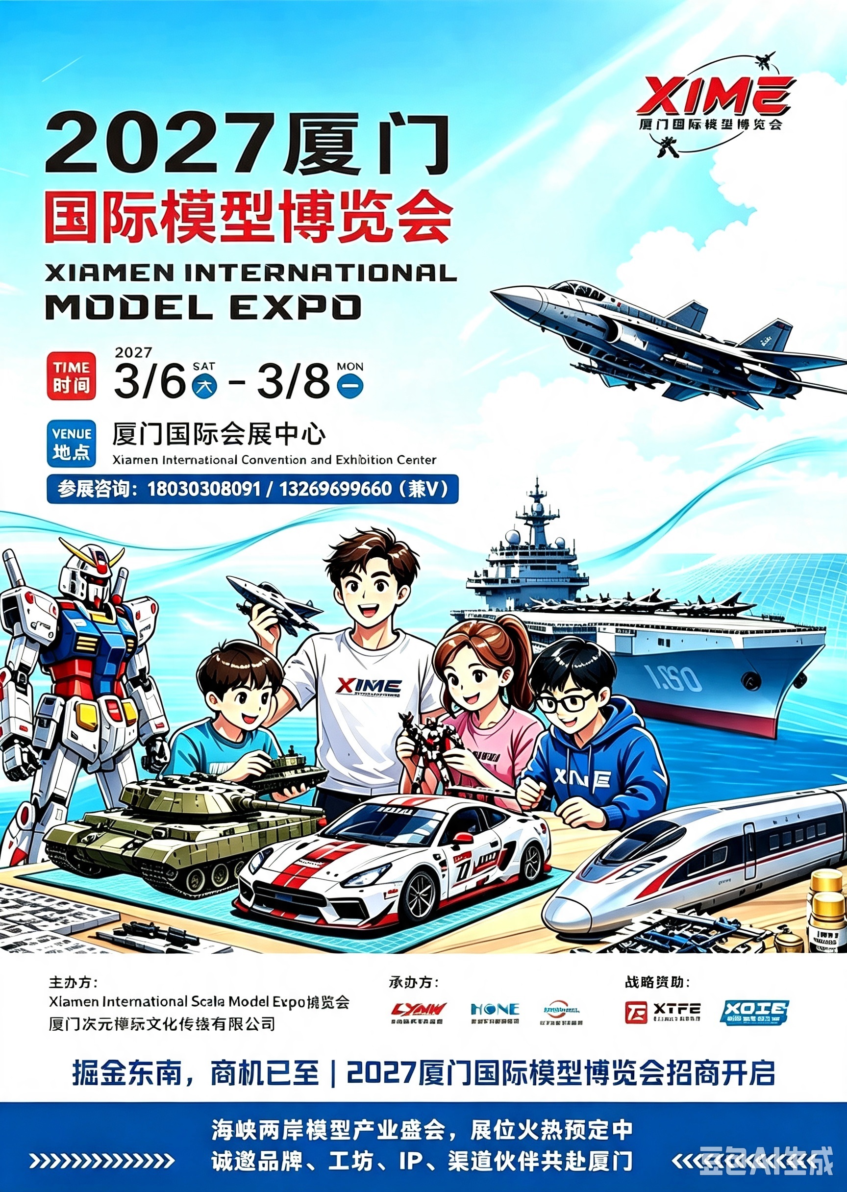 链接海峡两岸文创产业，2027 厦门国际模型博览会打造东南模玩标杆盛会