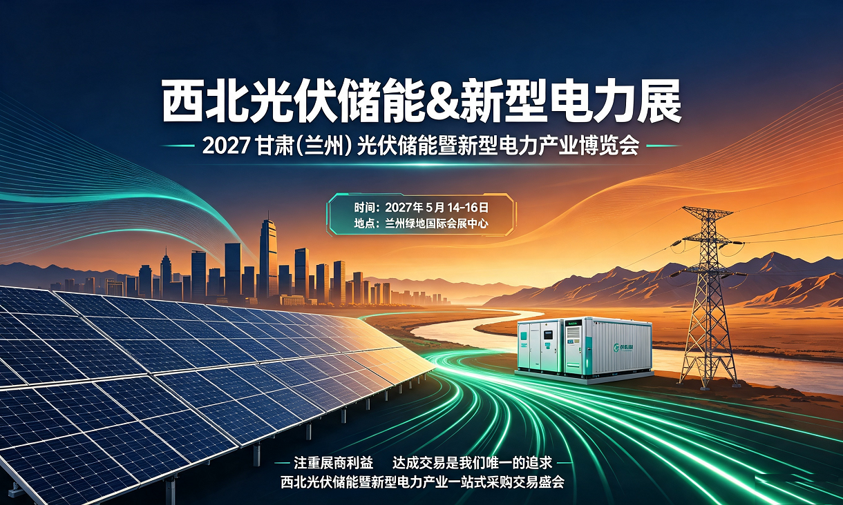 展望未来:2027甘肃兰州光伏储能&新型电力能源产业博览会点亮绿色丝路能源未来