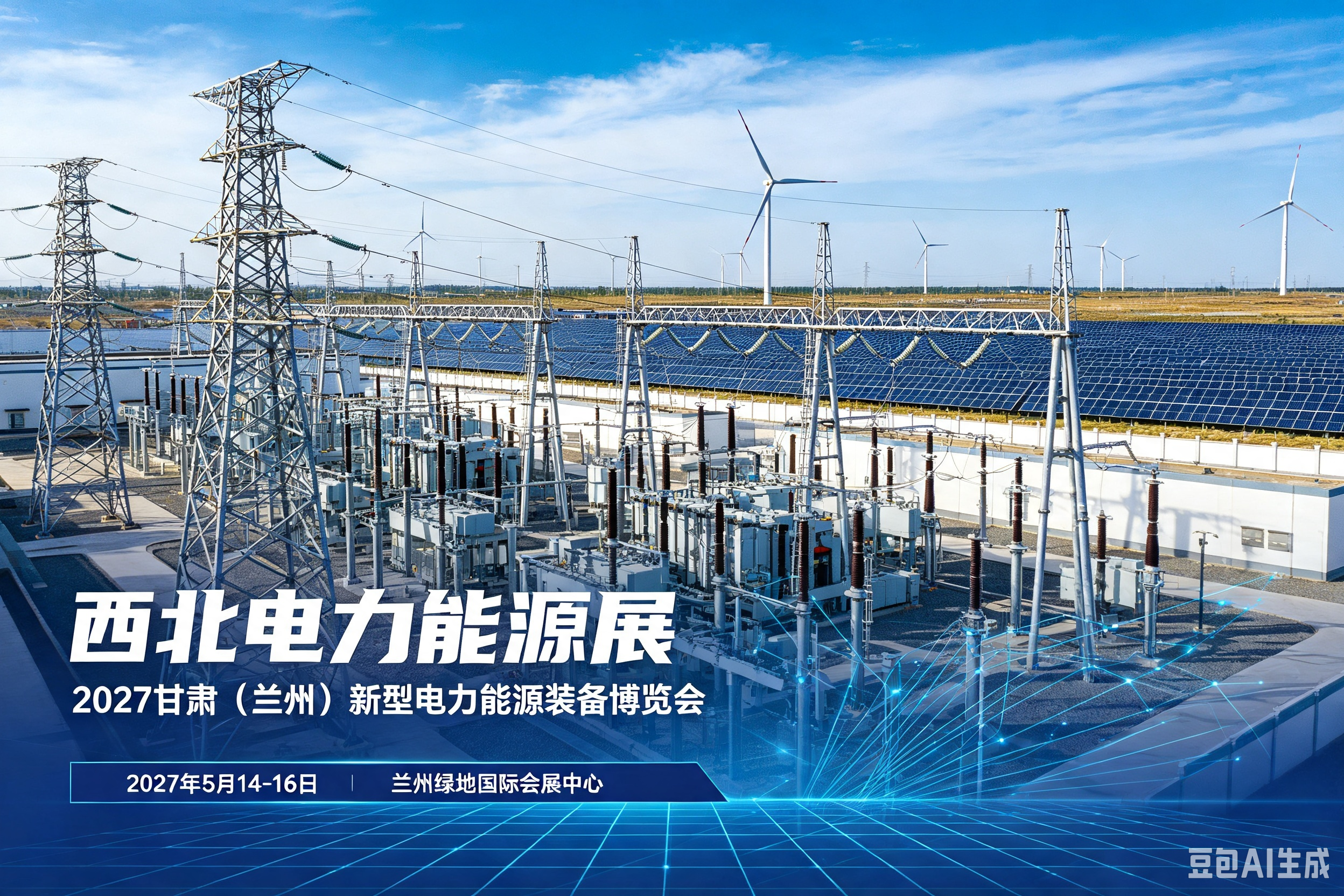 西北电力能源展 ——2027甘肃(兰州)新型电力能源装备博览会