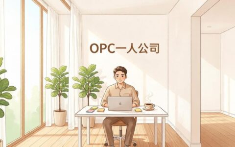 什么是OPC一人公司？OPC一人公司全解读
