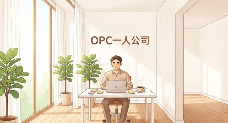 什么是OPC一人公司?OPC一人公司全解读