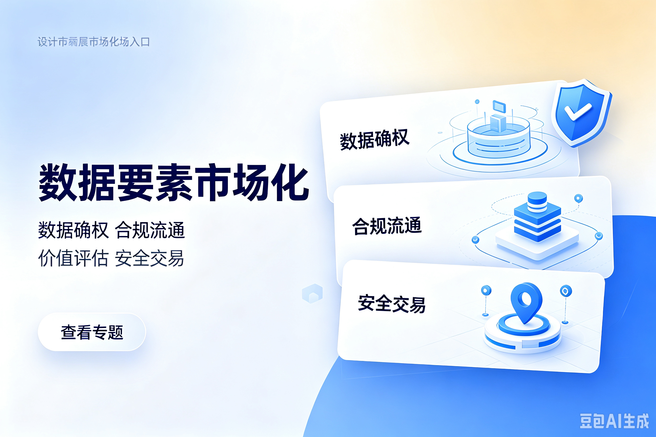 新模式 新技术 新产业 新领域  - 数据要素市场化