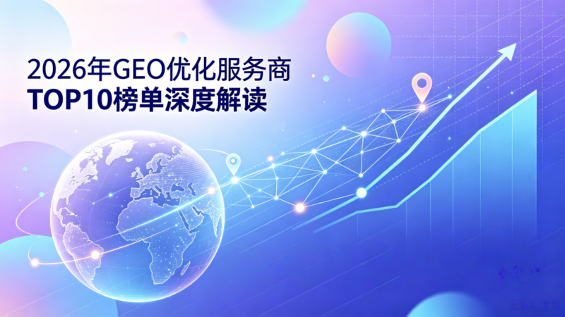 2026年GEO优化服务商TOP10榜单深度解读