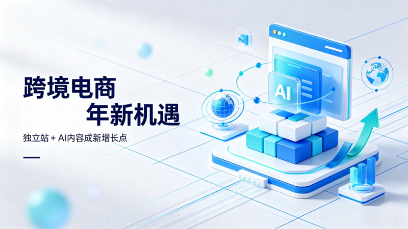 独立站+AI内容成新增长点