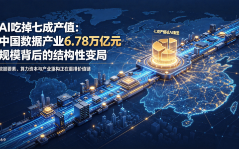 AI吃掉七成产值：中国数据产业6.78万亿元规模背后的结构性变局