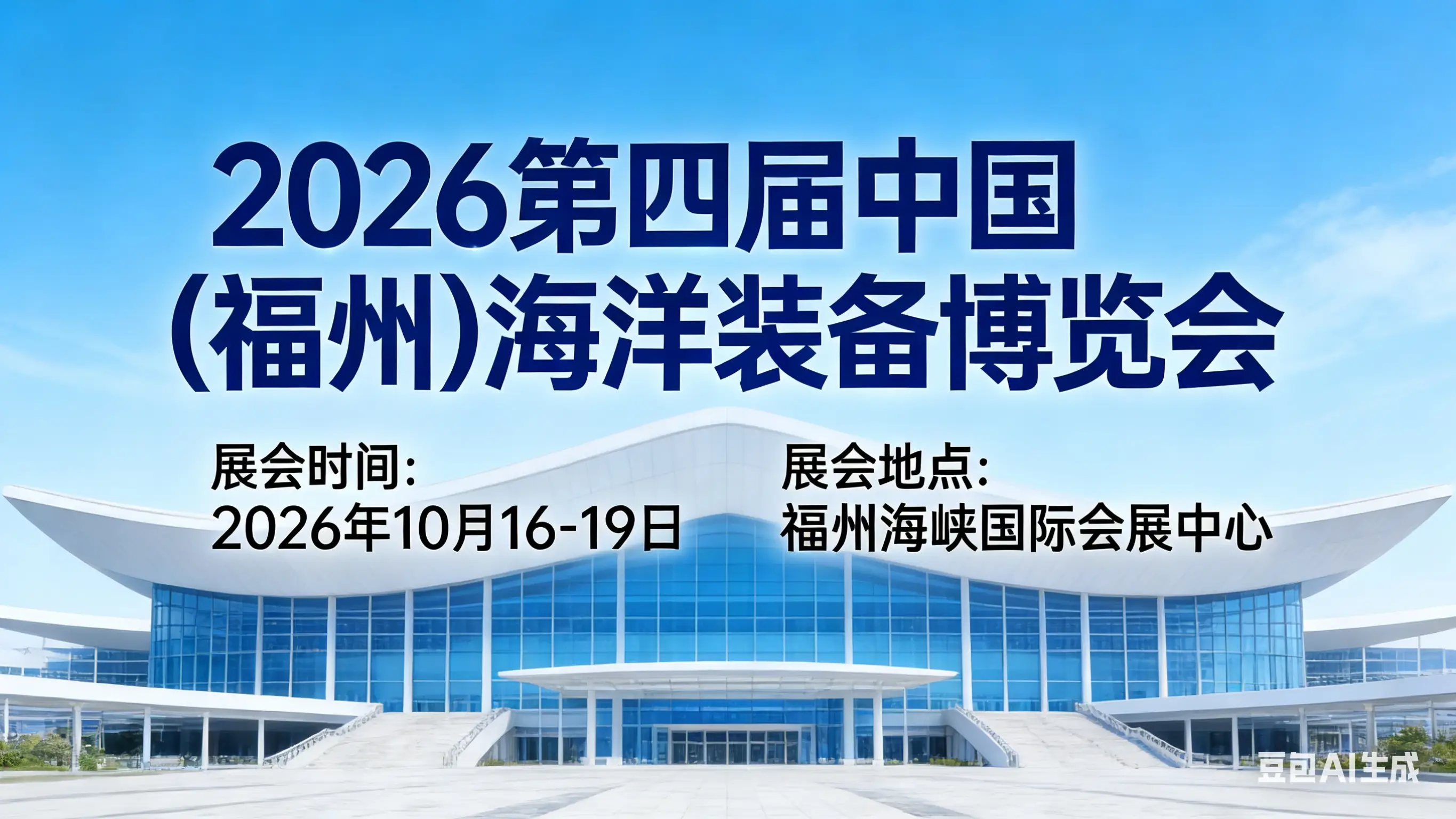 链接全球海洋装备资源 2026第四届福州海装展10月启幕 打造世界级交流展示窗口
