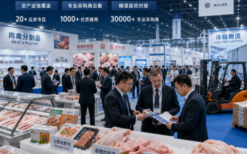 B端已成冷冻肉禽主战场，肉博会提供一站式采购对接平台