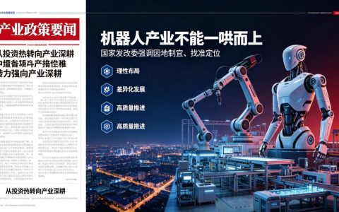 国家发改委发话：机器人产业不能“一哄而上”，要因地制宜、找准定位