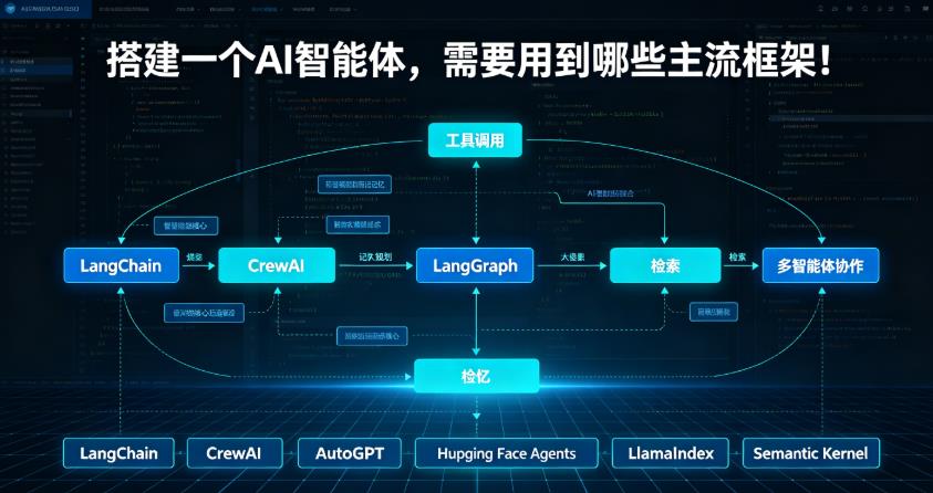 2026年AI智能体搭建完全教程：主流框架、环境配置、代码实战与部署上线