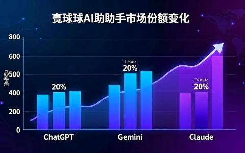 ChatGPT市场份额首度跌破50%：全球大模型竞争格局如何重塑企业选型策略？