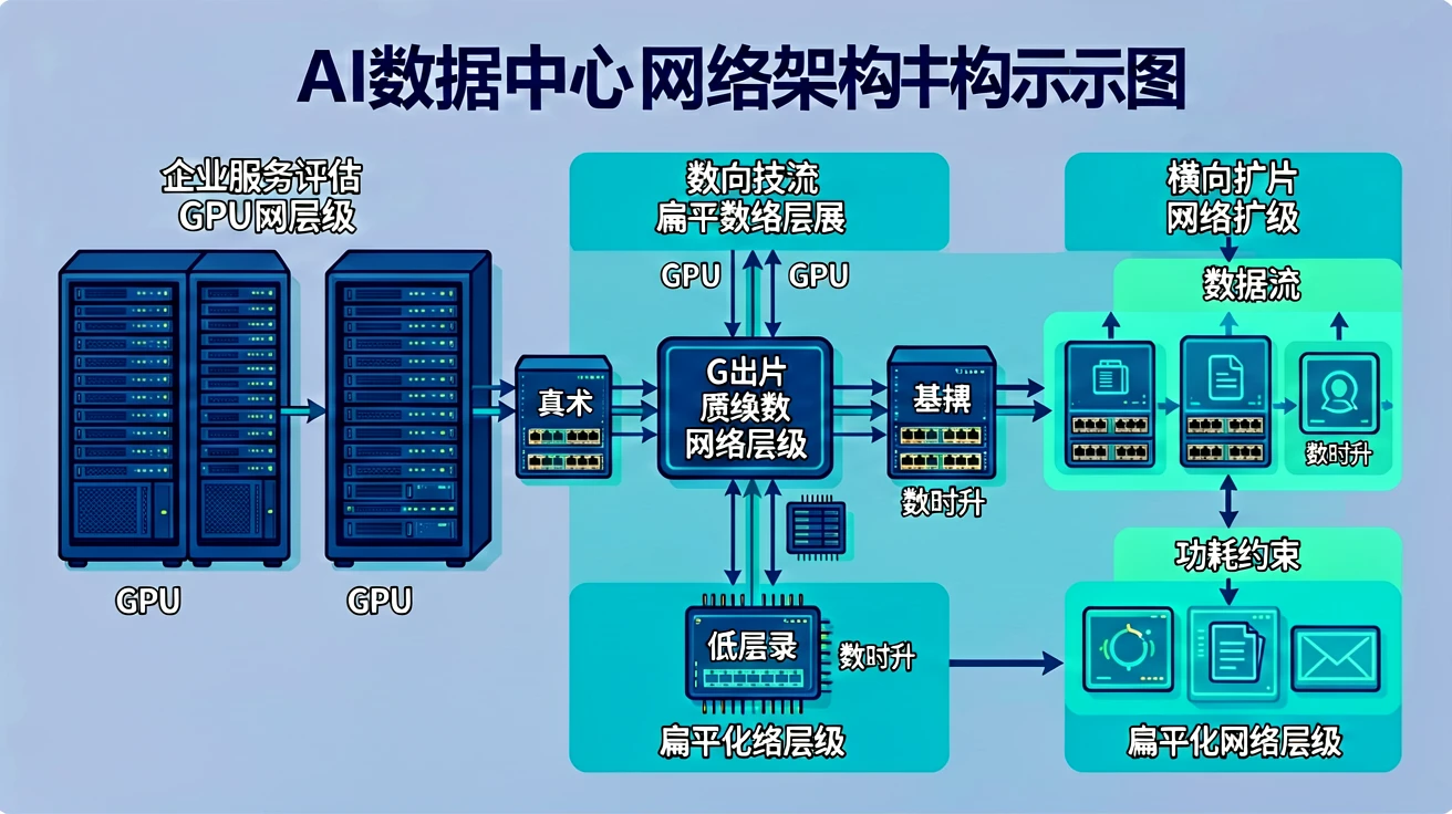AI数据中心交换芯片进入102.4 Tbps阶段：企业评估带宽、时延与功耗要看什么？