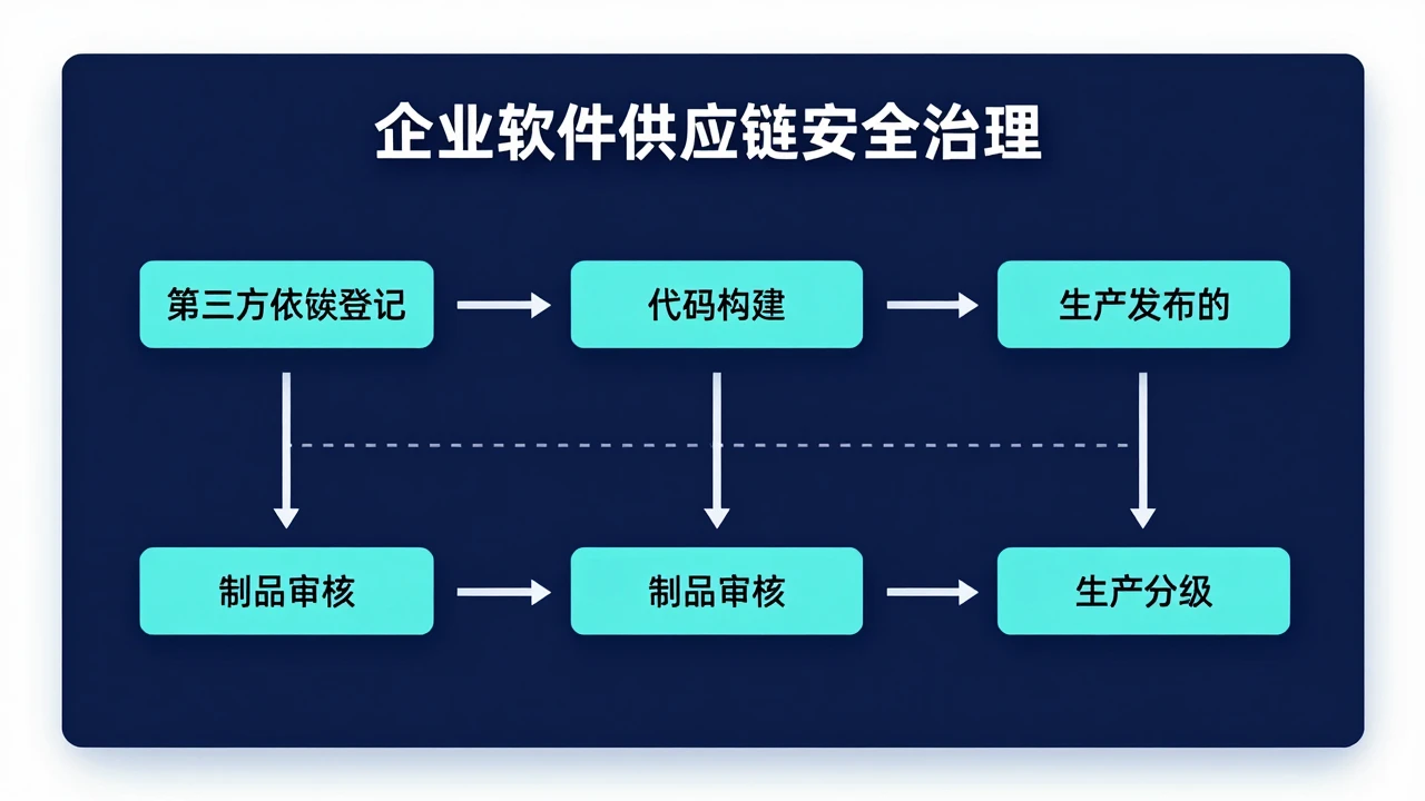 企业如何建立软件供应链安全防线：从依赖管理到发布审核的落地清单