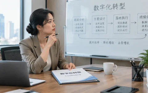 中小企业数字化转型加速行动计划落地：管理者如何把政策支持转化为可验收项目