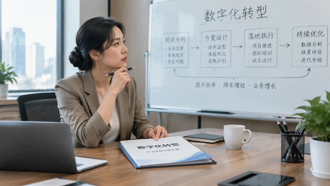 中小企业数字化转型加速行动计划落地：管理者如何把政策支持转化为可验收项目