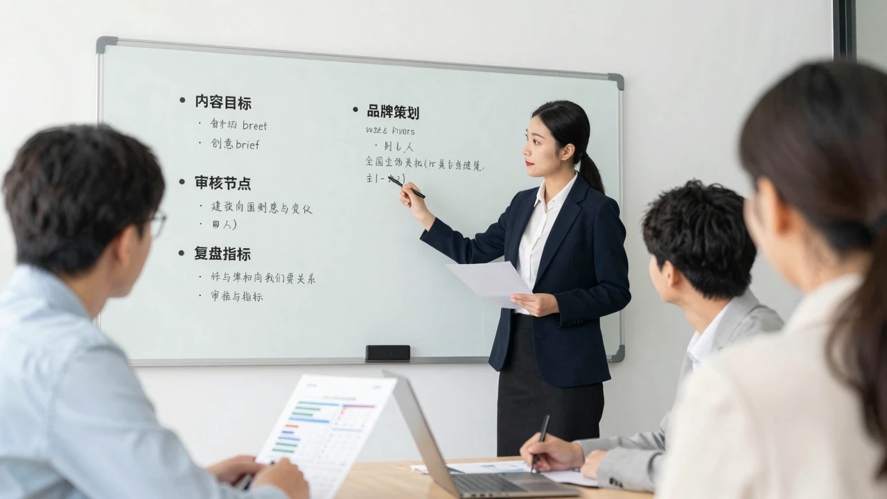 营销团队为什么总在重复劳动：用内容SOP重建策划、生产与复盘协作