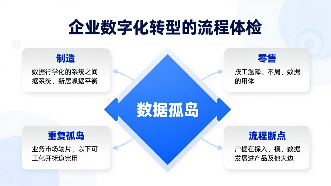 企业引入AI智能体前先做流程体检：从数据孤岛到可验收场景的四步落地法