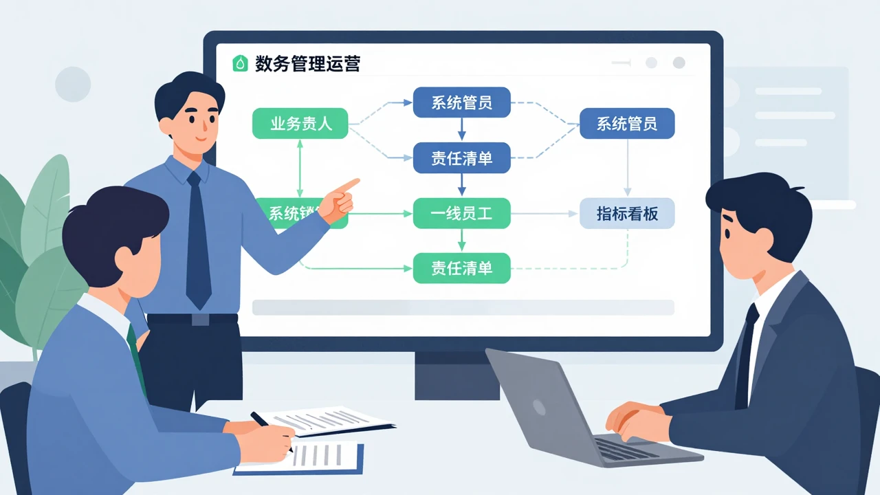 企业数字化项目如何避免上线后没人维护：用“流程资产—责任清单—运营指标”建立长效机制