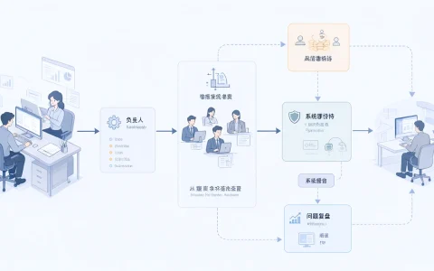 数字化系统验收后谁来持续负责？用服务目录、业务时限和问题闭环建立运营机制