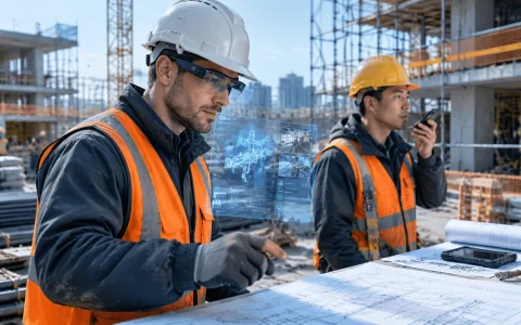 建筑工人如何使用AI副驾驶：NavigateAI的免手操作场景带来哪些现实考验？