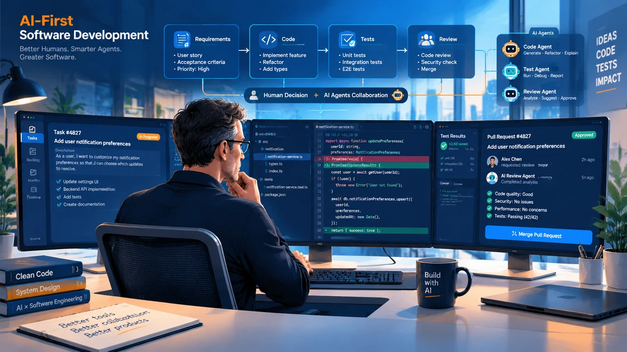 AI-First 开发模式实战：从 Copilot 辅助到 Agentic Coding 的转型指南