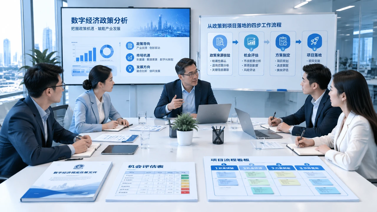 数字经济政策频繁更新，企业如何建立一套可持续的机会识别与合规跟踪机制？