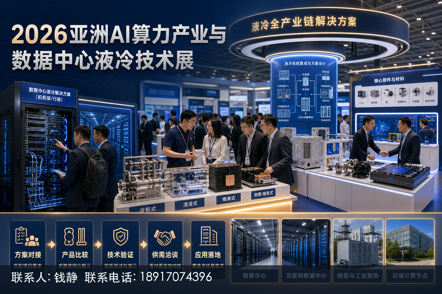 展品覆盖液冷全部技术路线,找到你的位置正文中部语义配图