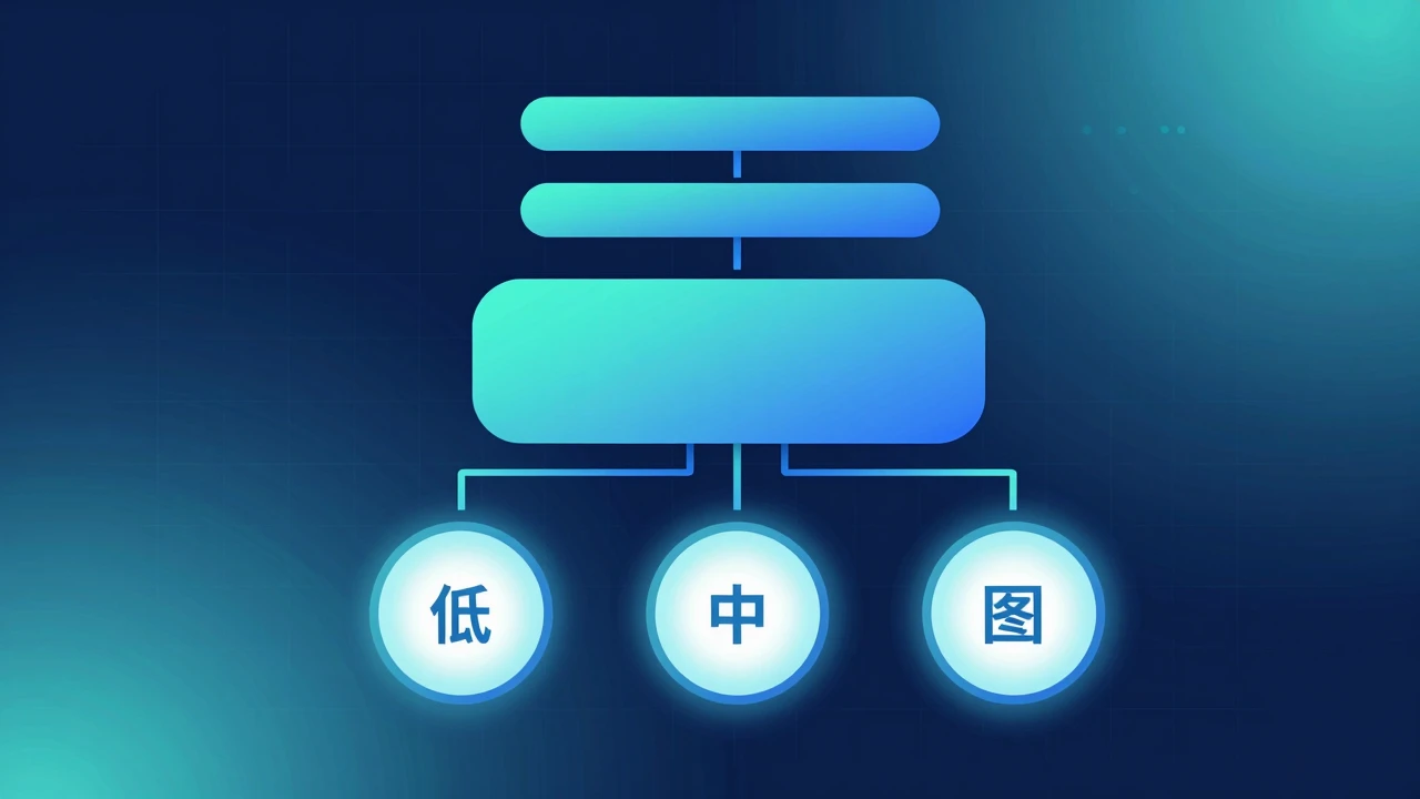 智能体任务分层路由示意