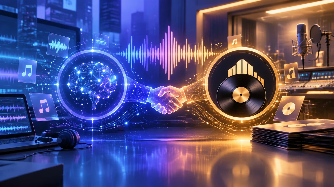 Suno与华纳音乐、BMG展开合作,AI音乐模型正在进入版权与商业化新阶段? 1 AI音乐模型与唱片公司版权合作的产业场景