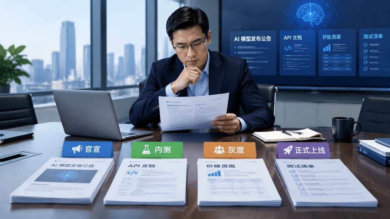 AI产品发布频繁变更:企业如何核验模型上线、内测与预告的真实状态? 1 企业团队核对AI产品发布状态与采购证据