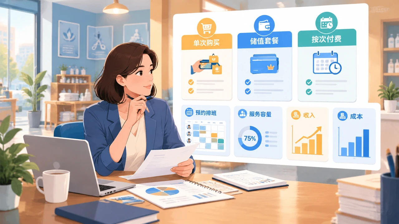 本地生活服务三种交易结构与经营指标示意
