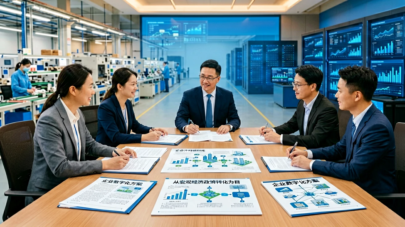数字经济政策如何转化为企业机会:读懂“战略支持”与“可执行项目”的距离 1 从数字经济政策到企业项目落地的分析场景