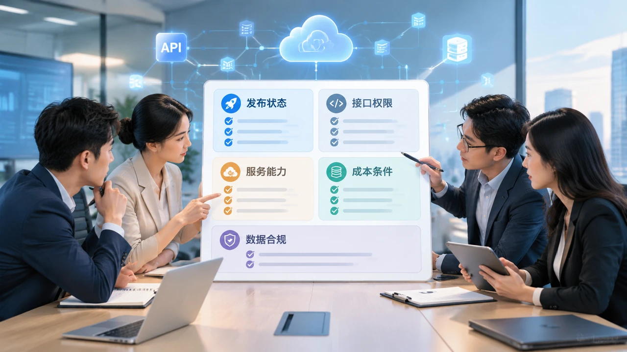 企业团队核验AI产品发布、接口、成本与合规条件