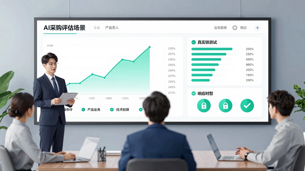 AI新闻中的性能榜单为何不能直接指导采购:企业如何补齐真实场景验证? 1 企业团队围绕AI模型性能、成本和安全进行采购评估