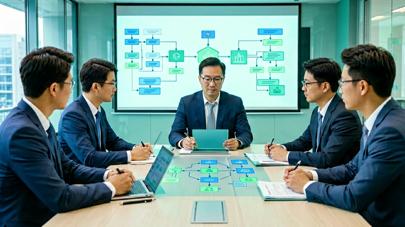 2026上合组织数字经济论坛释放哪些合作信号:企业如何判断跨区域数字化机会 2 企业评估跨区域数字化项目的工作场景