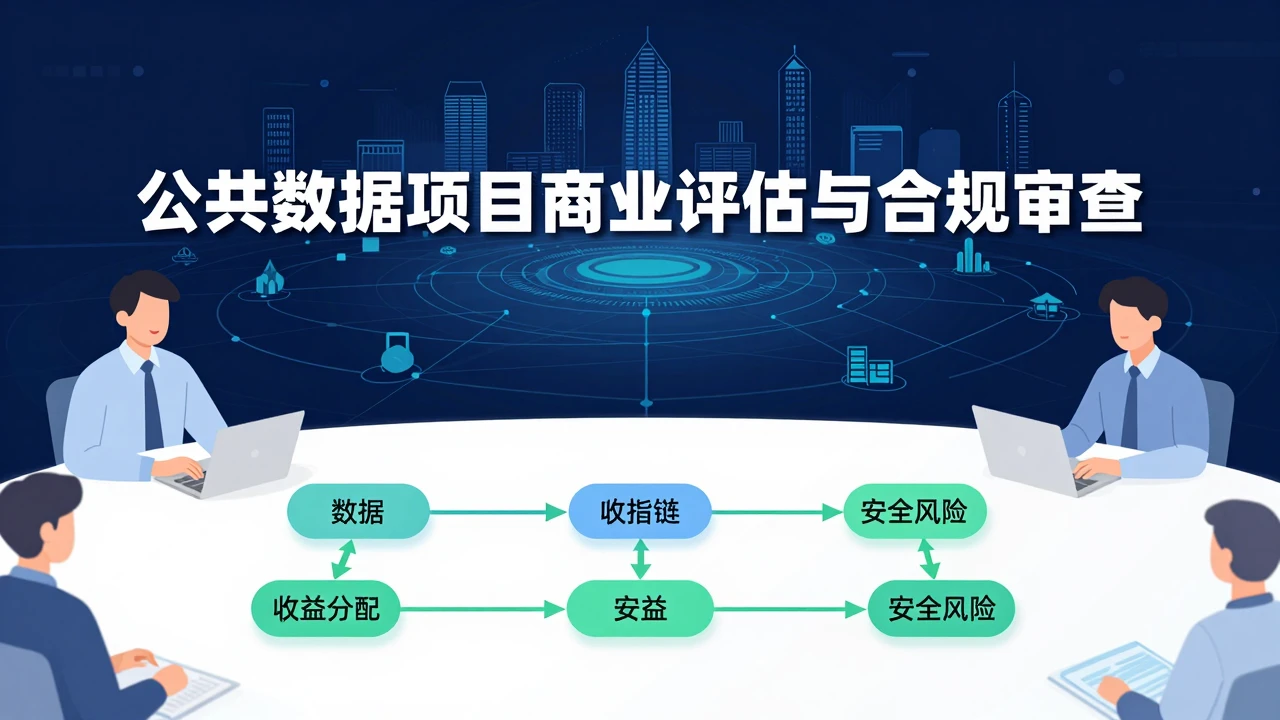 企业评估公共数据项目商业模式与合规风险