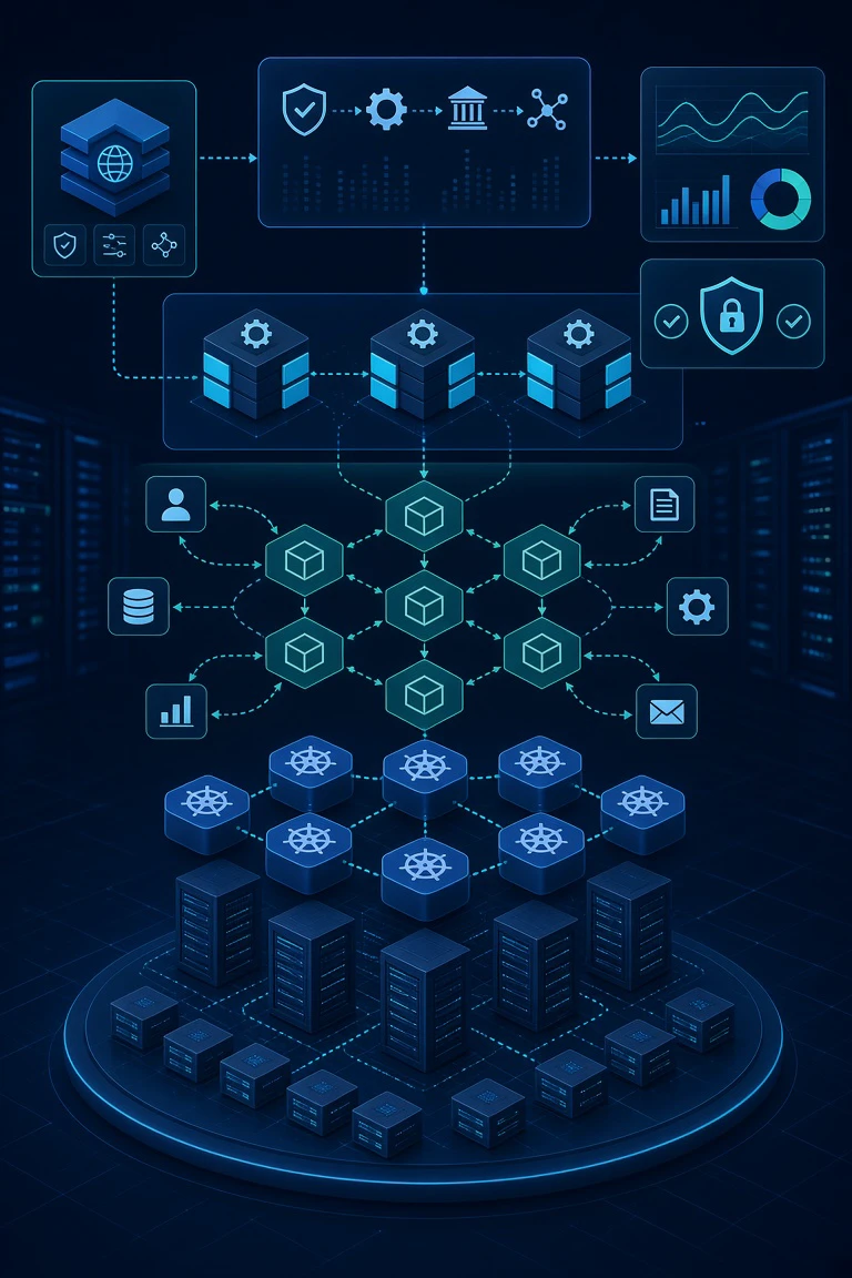 云原生服务网格(Service Mesh)2026最新进展与企业落地评估 1 云原生服务网格架构示意