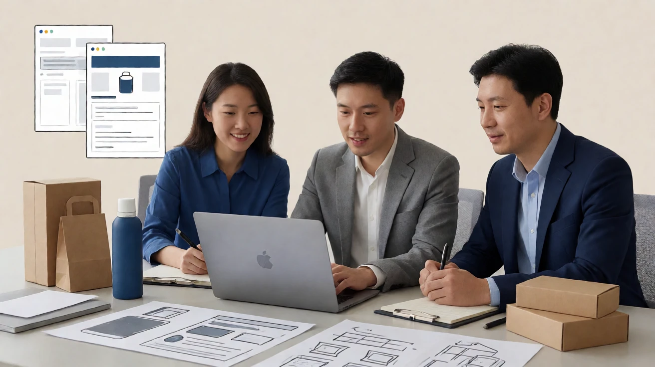 跨境小团队使用AI做本地化,如何避免“翻译完成却卖不动” 1 跨境小团队讨论商品内容与交易流程