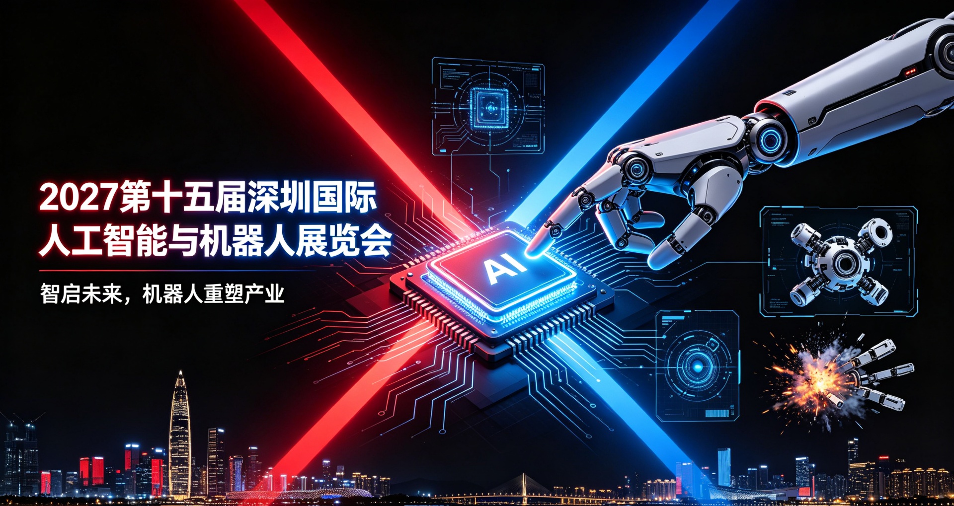 众擎、越甲灵动、智元、海西机器人、灵心巧手齐聚！2027深圳人工智能展会 | 深圳人工智能展 | 深圳机器人展 蓄势启幕，构筑产业高质量发展高地