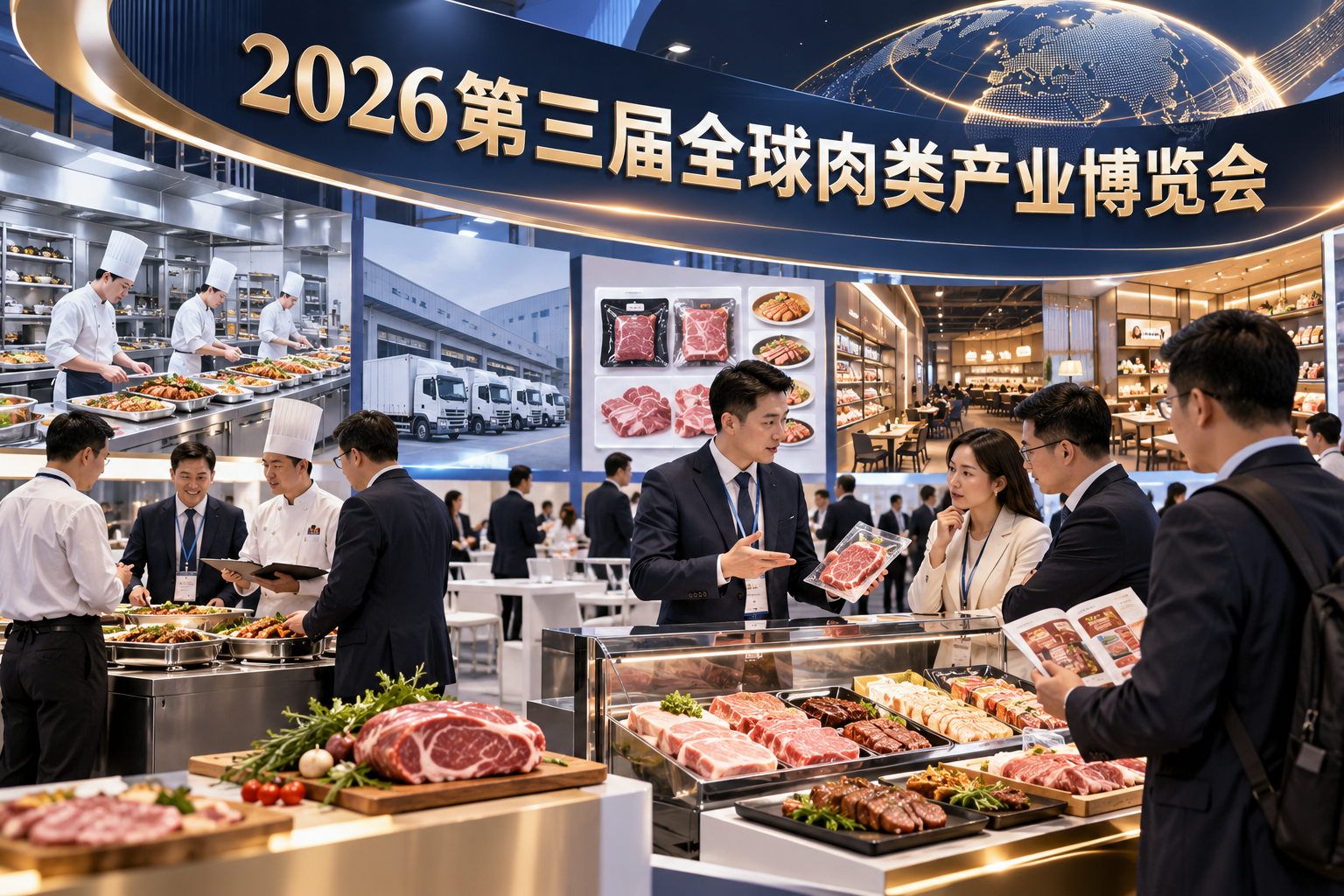 展商风采|2026郑州肉博会参展企业抢先看 2 供应商参展前需要准备什么正文中部语义配图