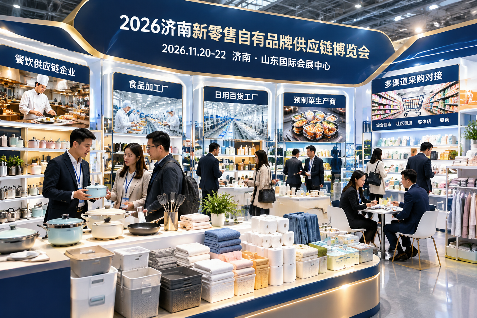 2026济南自有品牌展技术演进与趋势解读 2 六大赛道覆盖,对口供应商总能找到位置正文中部语义配图