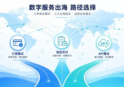 数字服务出海如何选择商业模式：订阅、项目交付与API服务的适用条件