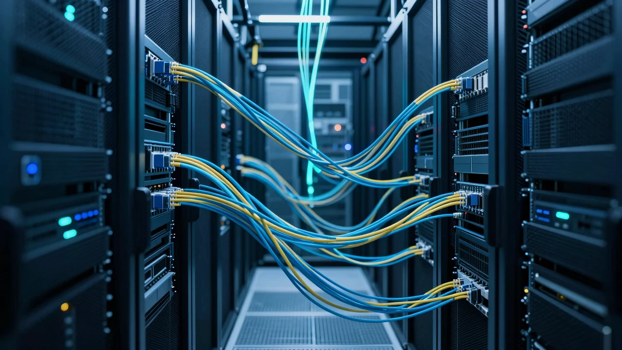 AI算力数据中心服务器机柜示意图
