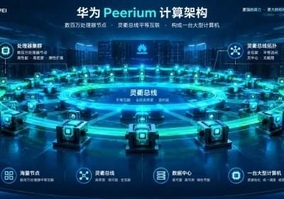 华为Peerium架构与灵衢总线详解：百万处理器如何组成“一台计算机”，企业该如何评估？